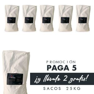Pack promocional 5 + 2 sacos